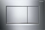 GEBERIT - Duofix Set předstěnové instalace, klozetu TECEone a sedátka softclose, tlačítko Sigma30, lesklý chrom/matný chrom SANI11CT1105