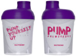 Sportovní shaker Nutrend mini 300ml - fialový
