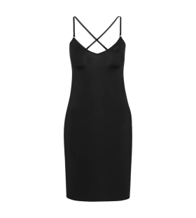 Dámská kombiné Body Make-Up T Dress 02 - BLACK - černé 0004 - TRIUMPH BLACK S