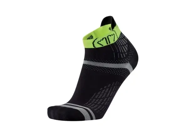 Sidas Run Feel ponožky Black/Yellow vel. XS (35-36)