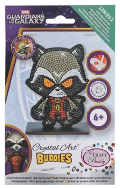 CRYSTAL ART Diamantové malování Postavička Rocket