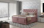 Boxspring Clover Rozměr: 140 x 200 cm, látka: Dora 21