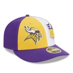 New Era Pánská kšiltovka Minnesota Vikings NFL 2023 Sideline Low Profile 59FIFTY Fitted Velikost: 7 1/2