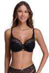 Dámská podprsenka 2107 Yasemin Černá s béžovou - AVA 85G černá-béžová