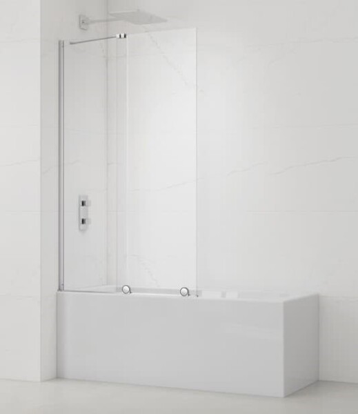 Vanová zástěna SAT Walk-In Xmotion 150x117,5 cm chrom SATWIXMVZ150 SATWIXMVZ150