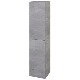 Dřevojas - Vysoká skříň DOS SVD2 35 - D01 Beton / Úchytka T05 / D01 Beton / Levé 62807F