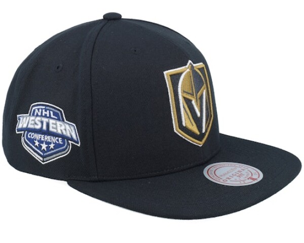 Mitchell & Ness Pánská kšiltovka Vegas Golden Knights NHL Conference Patch Snapback