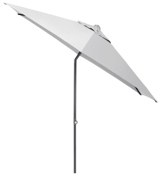 KETTLER Slunečník KETTLER EASY PUSH ø 300 cm - matný antracit/světle šedá - voděodolný