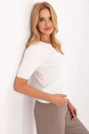 Svetr s krátkým rukávem model 216775 Factory Price S/M
