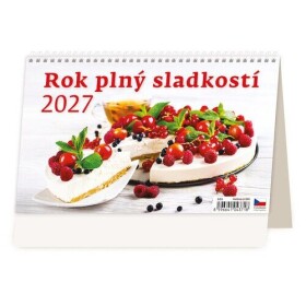 Kalendář stolní 2027 - Rok plný sladkostí