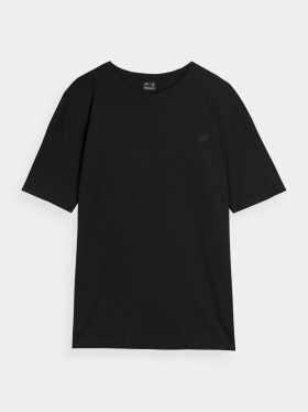 Unisex bavlněné tričko 4FAW23TTSHU0885-20S černé 4F