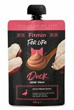 Fitmin For Life cat Cream sauce kachní kapsa 100g