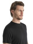 Pánské merino triko krátký rukáv ICEBREAKER Mens 125 Cool-Lite Sphere III SS Tee, Black velikost: S