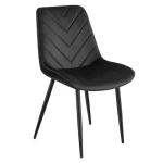 Mark Adler Prince 3.0 černá / Jídelní židle / nosnost 130 kg (MA-PRINCE 3.0 BLACK)