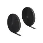 Delock Vysoce spolehlivý pásek na suchý zip černá / 25 m x 25 mm (20853)