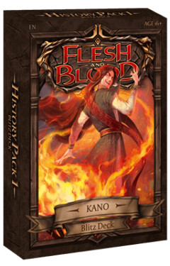 Flesh and Blood TCG History Pack Blitz Deck