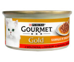 Gourmet Gold cat Sauce Delight Minifiletky hovězí 85 g