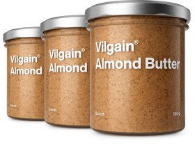 Vilgain Mandlové máslo BIO – 3× jemné mandle 300 g