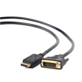 Gembird CC-DPM-DVIM-1M kabel DP na DVI 1m černá / 1x DisplayPort (M) / 1x DVI 24+1 (M) (CC-DPM-DVIM-1M)