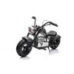Mamido Dětská elektrická motorka Chopper Warrior 36V šedá