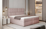 Boxspring Florence Rozměr: 145 x 210 cm, látka: Monolith 09