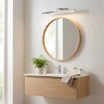 Koupelnové nástěnné LED svítidlo SWE002-1W 58cm CHROME OSW-20101
