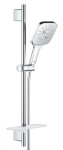 GROHE - Rainshower SmartActive Cube Sada sprchové hlavice 130 6,8 l/min, 3 proudy, tyče 60 cm a hadice, chrom 26585000