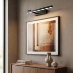Koupelnové nástěnné LED svítidlo SWE035-1W 60cm BLACK OSW-20135