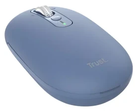 Trust Seron Slim modrá / Kancelářská myš / Optická / 3200 DPI / USB + Bluetooth / 7 tlačítek (26020)