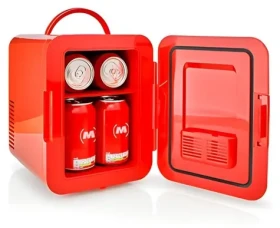Melissa Mini chladnička červená / Mini lednička / 4 l / chlazení a ohřev / 12 V / 100-240 V (16580009)