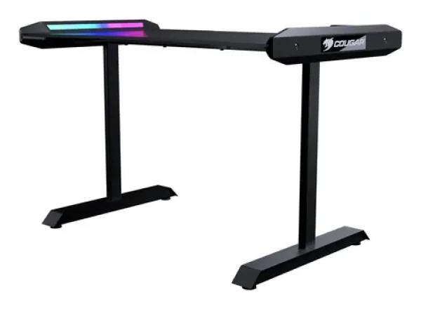 COUGAR Mars 150 ARGB černá / Herní stůl / Š: 153 cm / V: 75–85 cm / H: 77 cm / 2× USB (CGR-MARS)