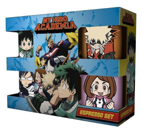 My Hero academia Set espresso hrnků 110 ml (4 ks)