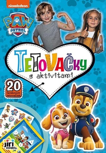 Tetovanie s aktivitami Labková patrola
