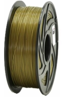 XtendLan PLA filament bronzová / struna pro 3D tiskárnu / PLA / 1.75mm / 1kg   (3DF-PLA1.75-BZ 1kg)