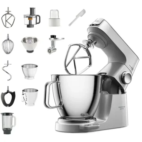 Kenwood KVL85.704SI stříbrná / Kuchyňský robot / 1200 W (0W20011480)