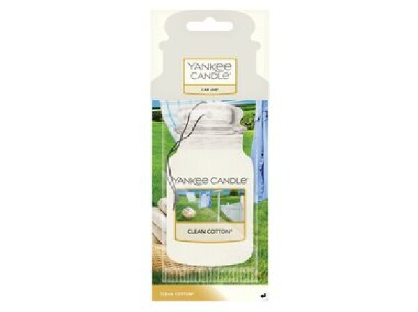 Yankee Candle Clean Cotton papírová visačka