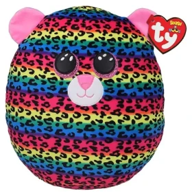 TY Squishy Dotty leopard vícebarevný