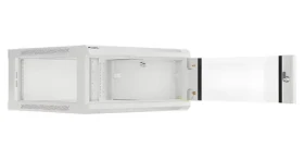 Lanberg WF01-6604-10S šedá / Nástěnný rozvaděč / 19" / 4U / 600x600 mm / Flat pack V2 (WF01-6604-10S)