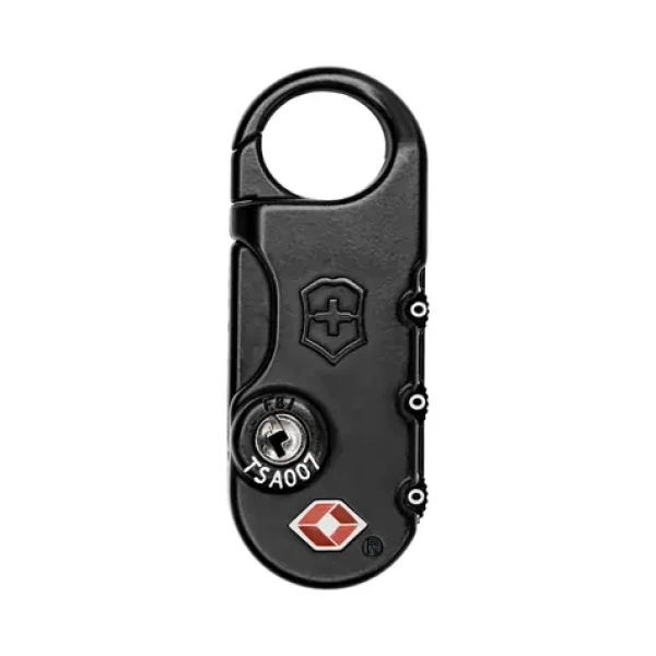 Victorinox Travel Essentials TSA černá / Kombinační zámek / 3 cifry (653389)