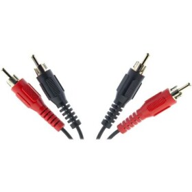 SENCOR SAV 102-025 propojovací kabel 2xRCA M - 2xRCA M 2.5m (8590669056262)