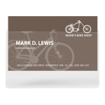 Djois samolepicí kapsa na vizitky, 95 x 60 mm, otevřená delší str., 10 ks