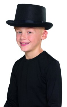 Smiffys.com Klobouk - cylindr - dětský