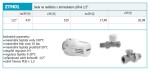 NOVASERVIS - Sada na radiatory s termostatem přímá 1/2" ZTM01