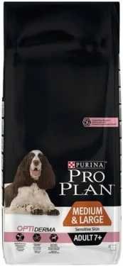 Purina Pro Plan Medium & Large Adult 7+ Sensitive Skin losos 14 kg