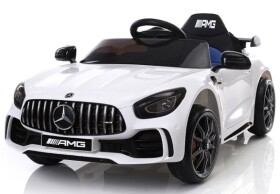 Mamido Dětské elektrické autíčko Mercedes GTR bílé