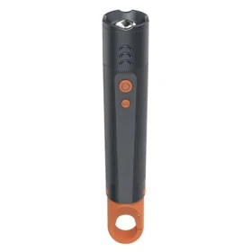 Hama FLX350 LED svítilna na baterie s karabinou šedá / hliníková / 350 lm / 230 m / 4 režimy+SOS / IP44 / zoom (228604)