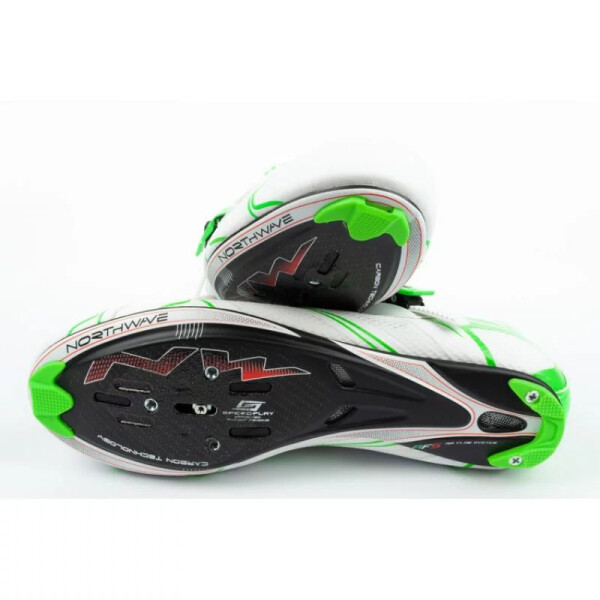 Pánské cyklistické sport boty Sonic SRS M 80151012 59 Bílá se zelenou - Northwave bílo-zelená 45