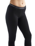 Dámské merino spodky ICEBREAKER Wmns 200 Oasis Leggings, Black velikost: S