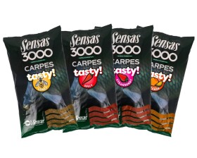 Sensas Krmítková směs 3000 Carp Tasty 1kg,Sensas Krmítková směs 3000 Carp Tasty 1kg
