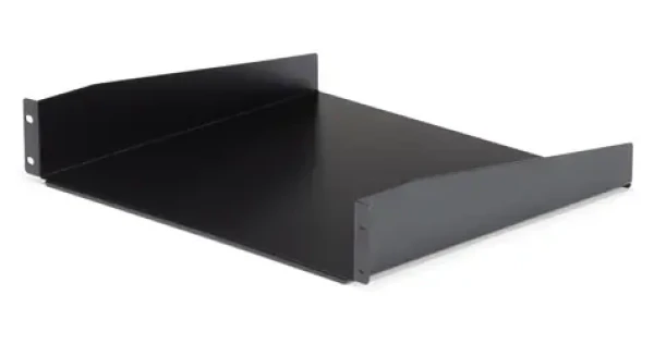 StarTech racková police černá / Rack police / 2U / 19" / nosnost 20 kg / ocel (CABSHELF)